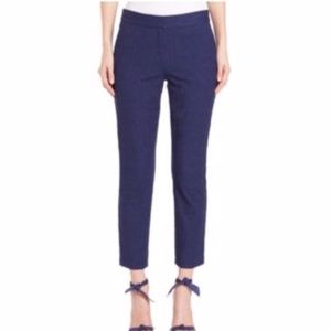 Diane Von Furstenberg Blue Cropped Pants